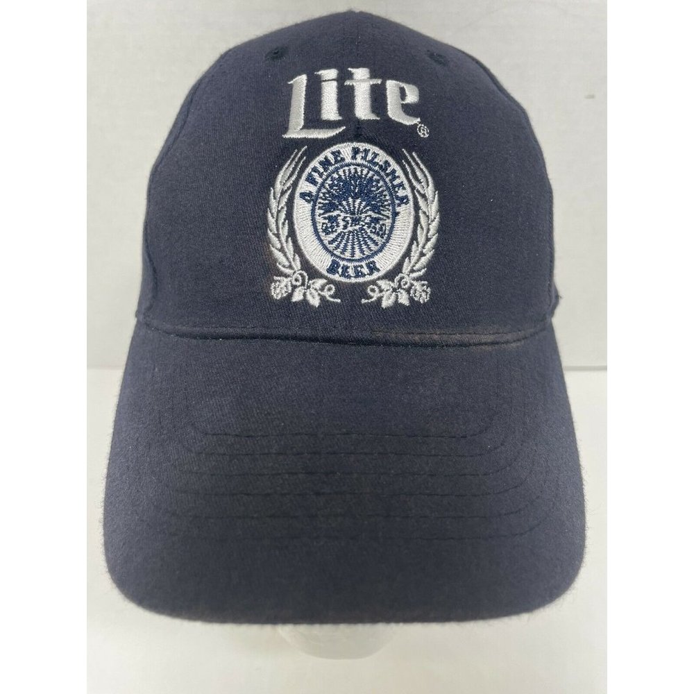 Miller Lite Beer Snapback Hat Baseball Cap Fine Pilsner Beer USA By Acme Apparel